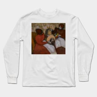 The Milliners by Edgar Degas Long Sleeve T-Shirt